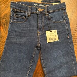 Zara Kids Super Skinny Fit Blue Jeans